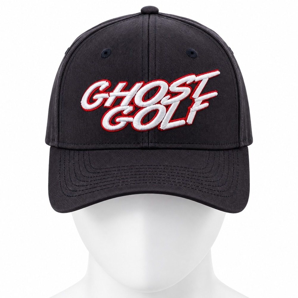 Ghost Golf Snapback Hat Charcoal Gray